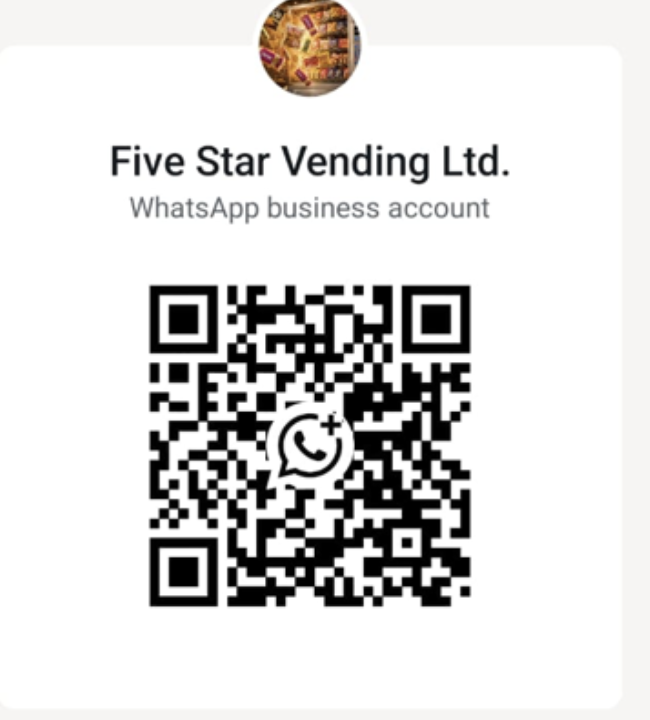 Five Star Vending WhatsApp QR code